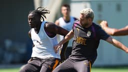 Galatasaray, Sporting maçı hazırlıklarını sürdürdü
