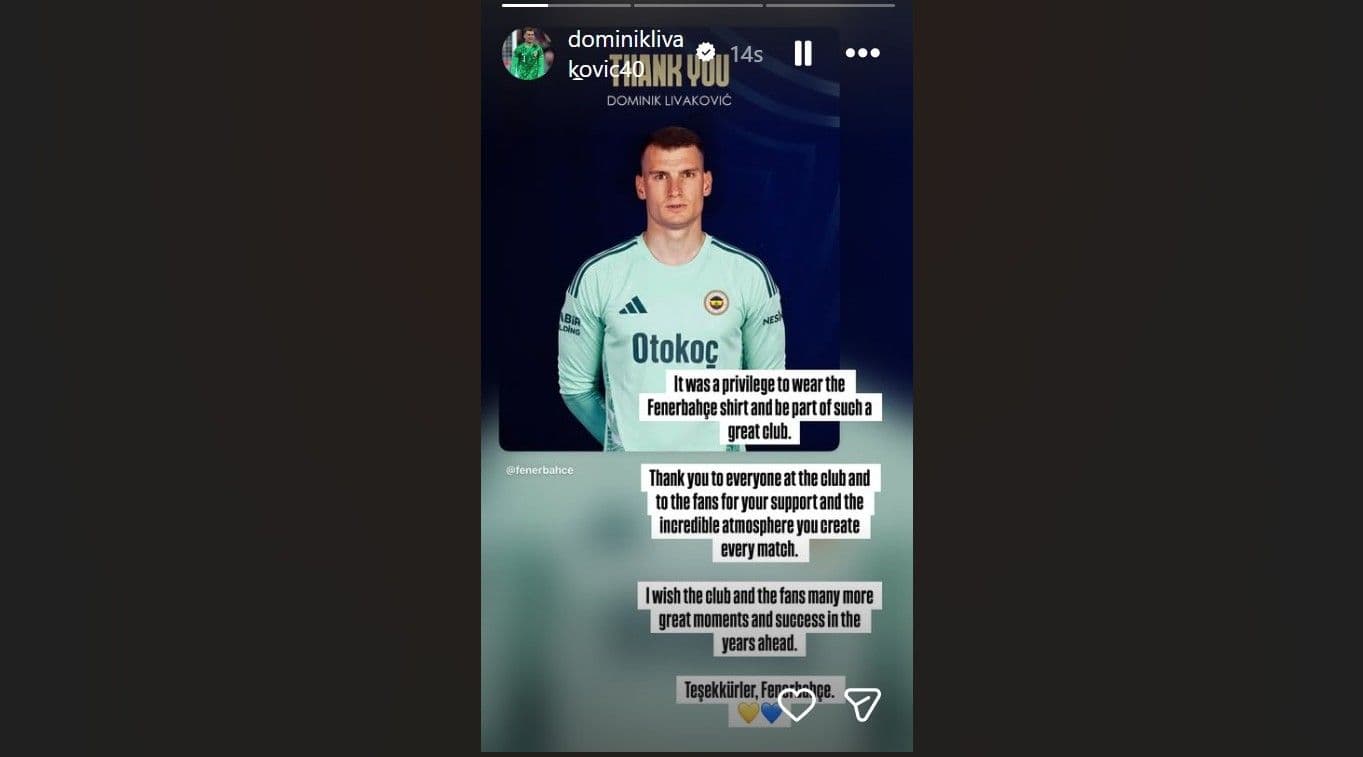 Dominik Livatovic'in paylaşımı