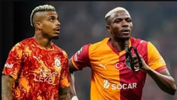 Galatasaray'dan Victor Osimhen ve Mario Lemina açıklaması! Kaç hafta forma giyemeyecekleri belli oldu 