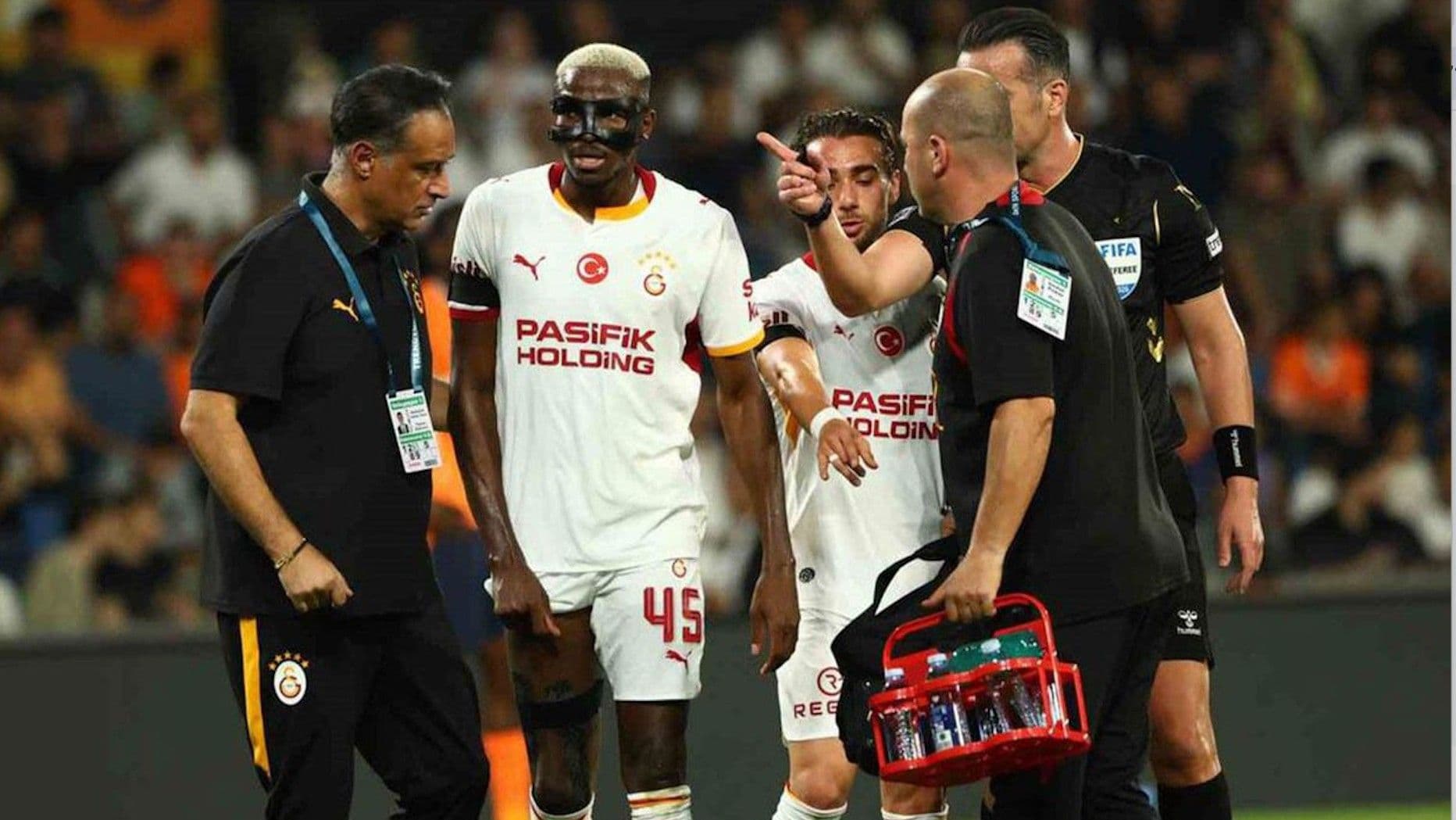 Galatasaray'dan Osimhen, Lemina ve Singo açıklaması