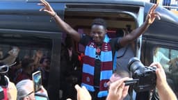 Trabzonspor’un yeni transferi Franculino Dju Trabzon'da!