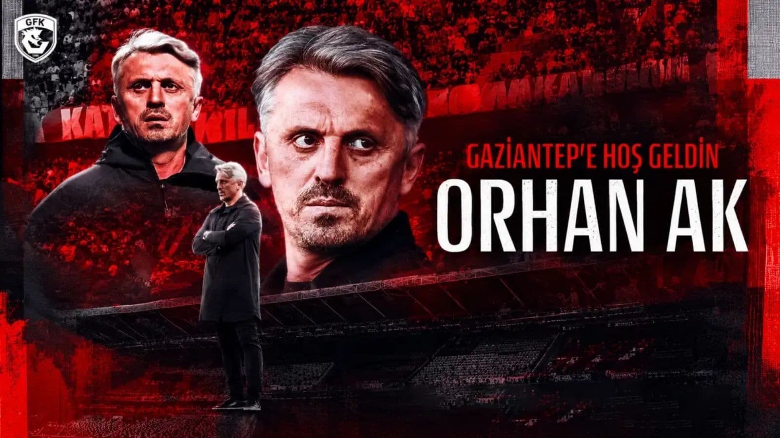 Gaziantep FK Teknik Direktörü Orhan Ak