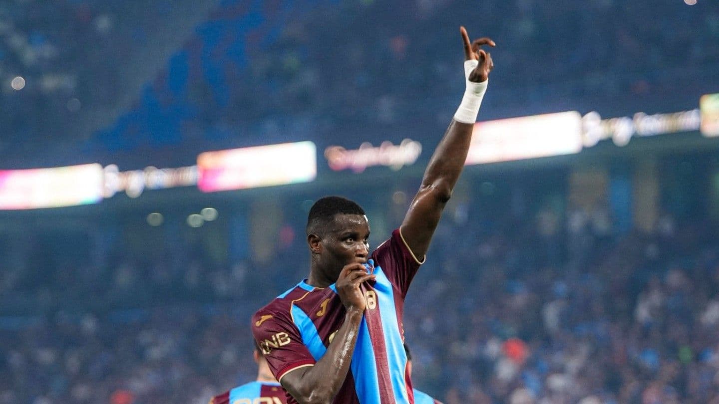 Trabzonspor'da Paul Onuachu sakatlandı!