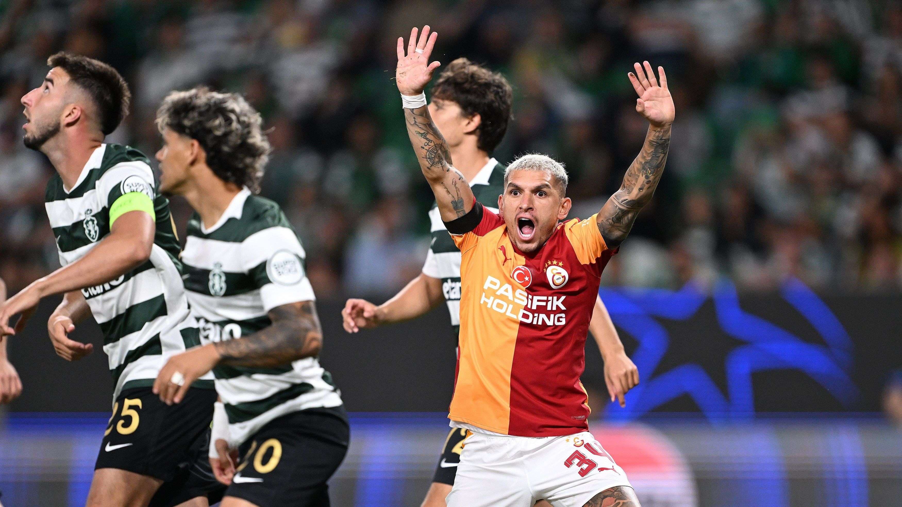 Galatasaray'ın golünde Lucas Torreira