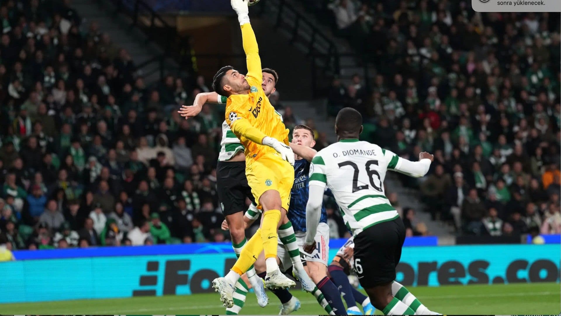 Sporting hazır, gözler Galatasaray maçında! Son antrenman yapıldı