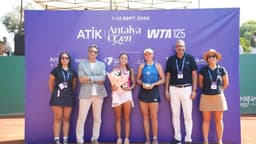 Antalya Open WTA 125’te şampiyonlar belli oldu!