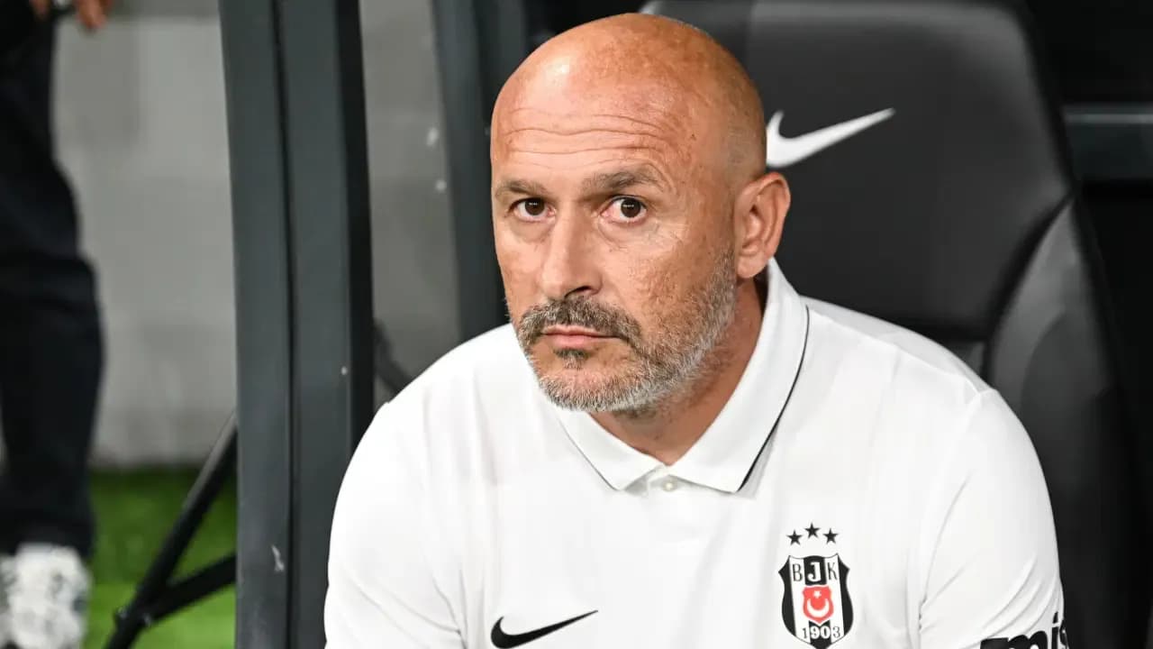 Beşiktaş Teknik Direktörü Vincenzo Italiano