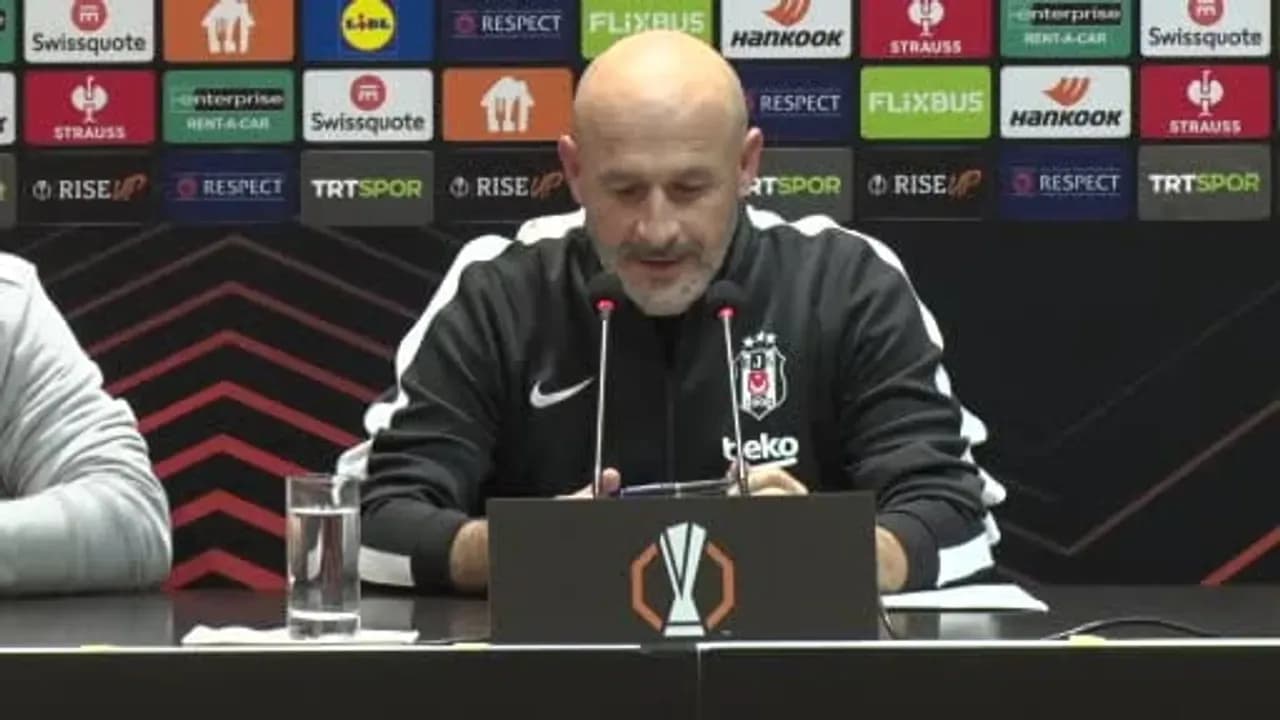 Beşiktaş Teknik Direktörü Vincenzo Italiano