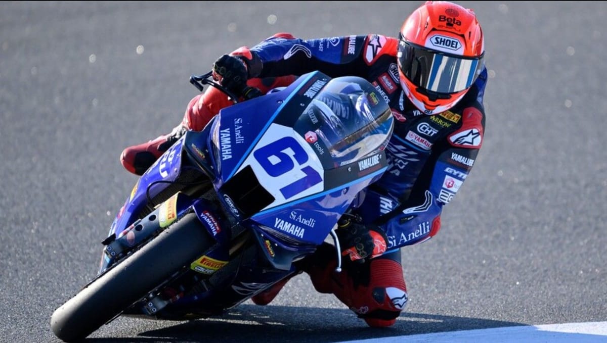 Dünya Supersport Şampiyonası'nda mücadele eden Can Öncü'den Hollanda'da bir ilk