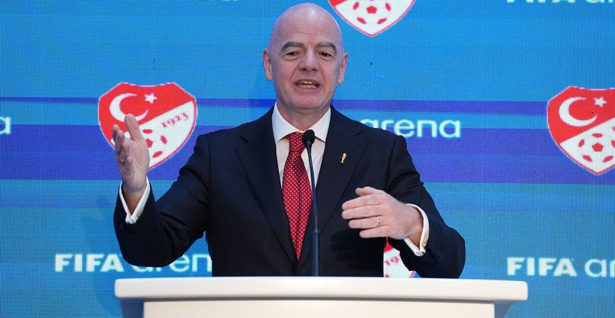 FIFA Başkanı Gianni Infantino "Türkiye" tezahüratı yaptı