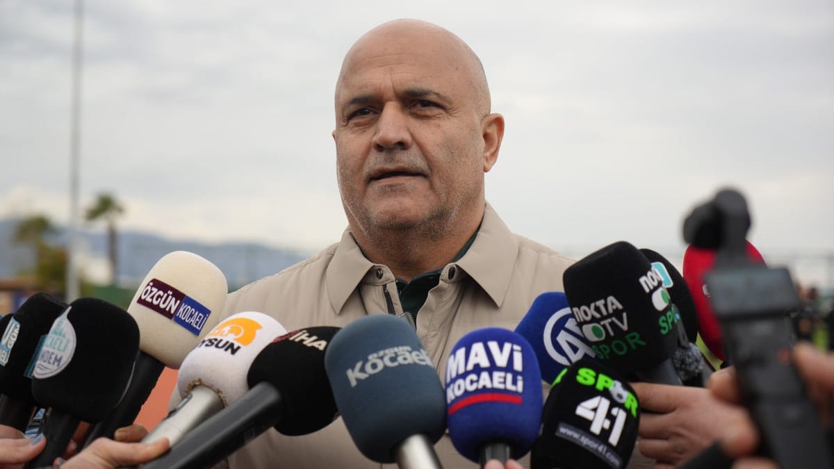 Kocaelispor Başkanı Recep Durul'dan Galatasaray maçı açıklaması