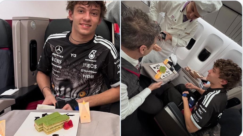 THY uçağında çoşku: Zafer havada kutlandı