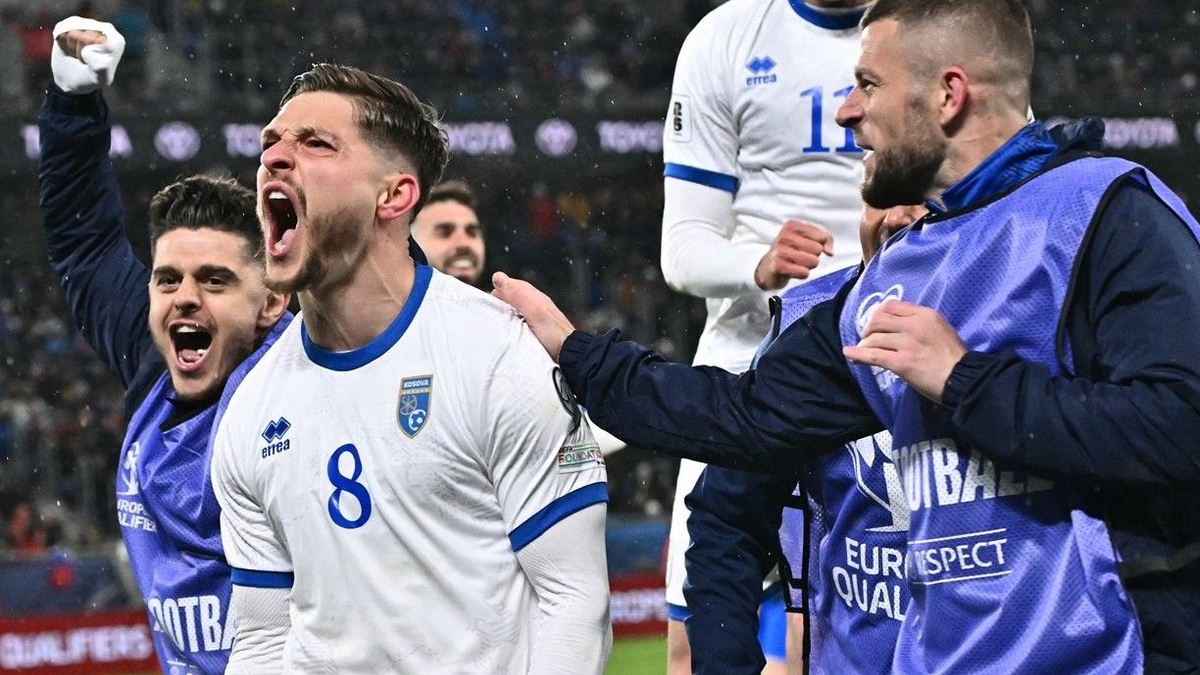 A Milli Takımımız'ın rakibi belli oldu! Slovakya - Kosova maçında tam 7 gol