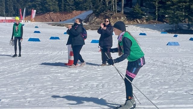 Türkiye'nin ilk kış triatlonu Bolu'da yapıldı