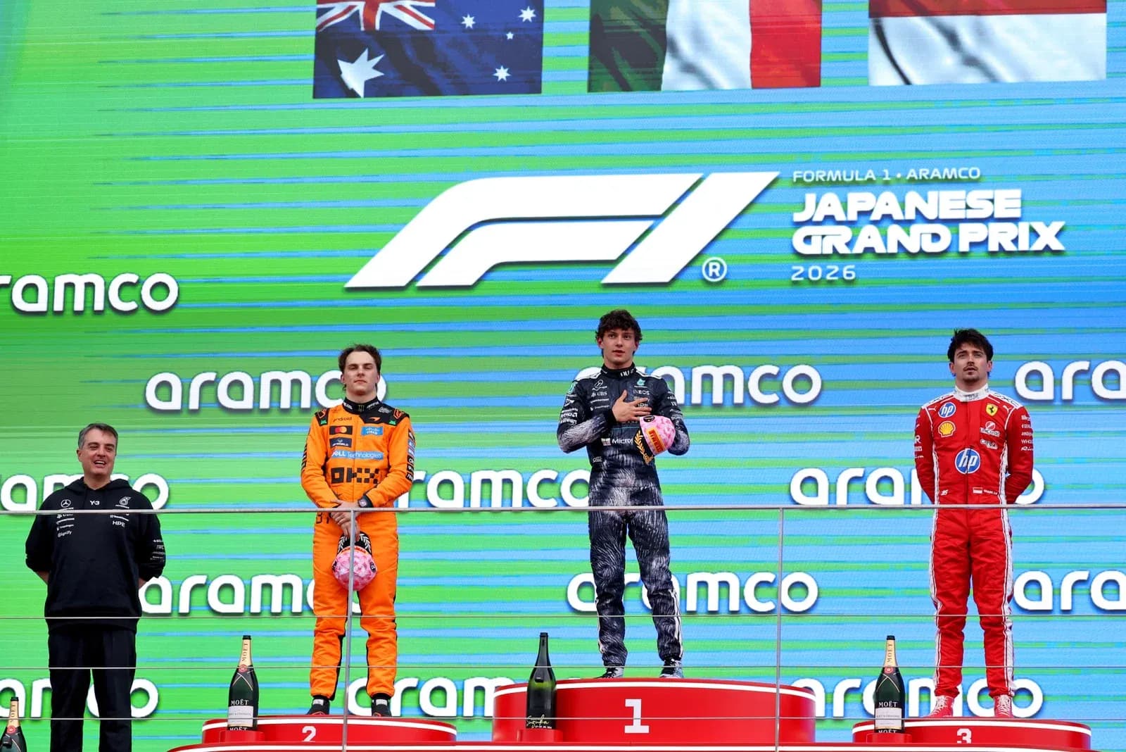 2026 Japonya GP podium