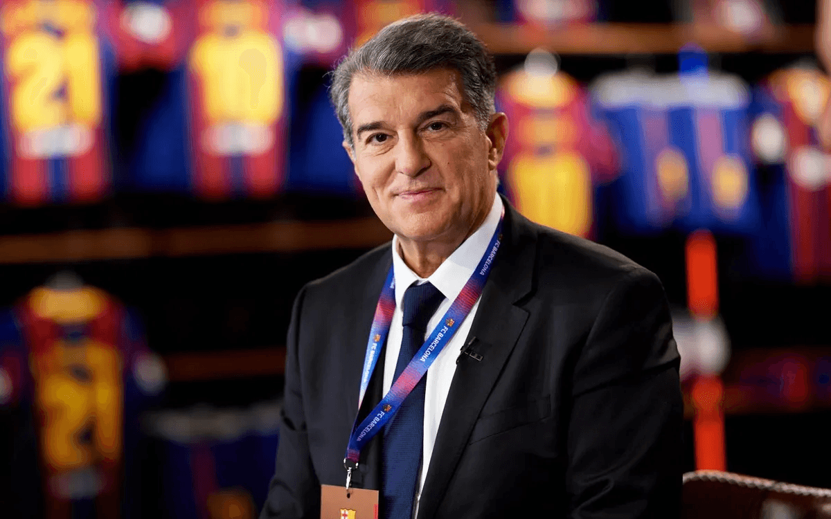 FC Barcelona Başkanı Joan Laporta