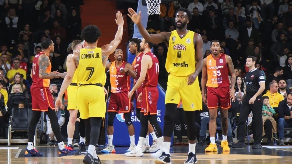 (ÖZET) Mersin Spor - Galatasaray MCT Technic MAÇ SONUCU: 114-76