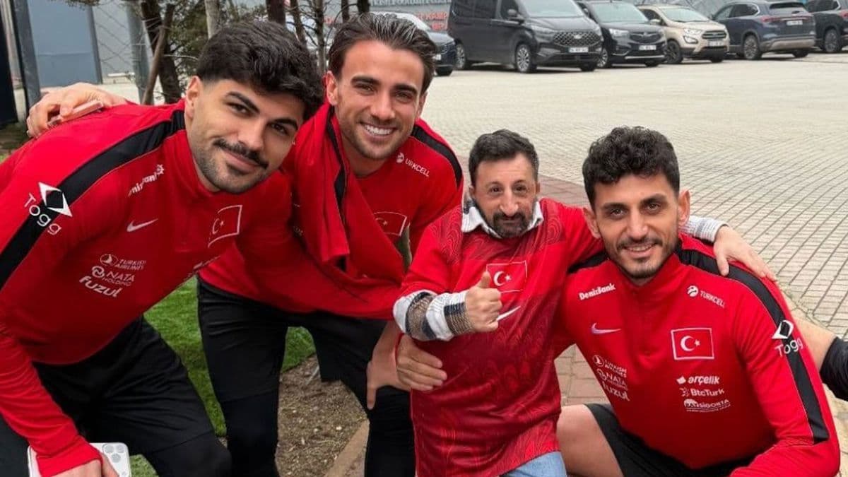 "Köksal Baba" Milli Takım kampında!