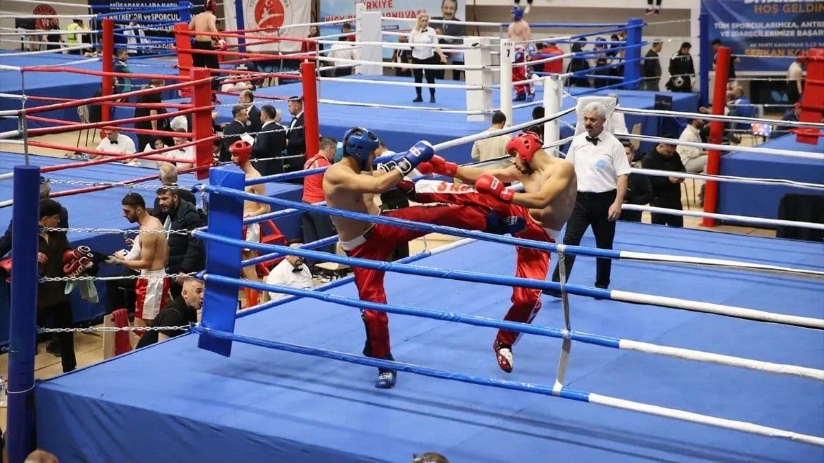 Türkiye Kick Boks Şampiyonası, Diyarbakır'da başladı