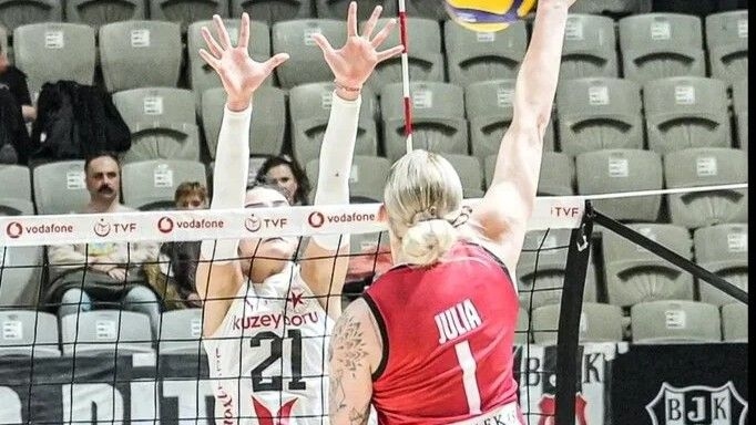 Beşiktaş taraftarı önünde Kuzey Boru'ya kaybetti