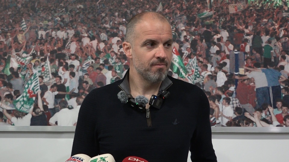 Şampiyon Bursaspor'un şampiyon hocası Mustafa Er'den açıklama