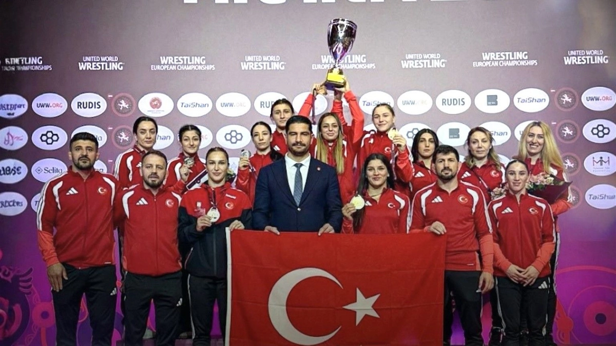 Kadın Güreş Milli Takımı, Avrupa ikincisi!