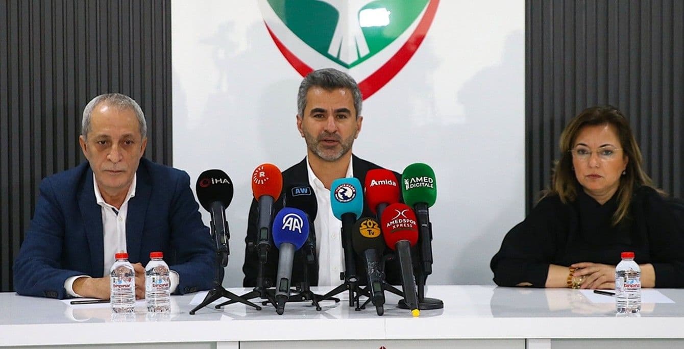 Amedspor Başkanı Nahit Eren, Süper Lig yolunda son 3 maç için taraftardan destek istedi