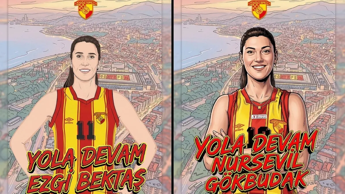 Göztepe Voleybol'da iki yeni sözleşme