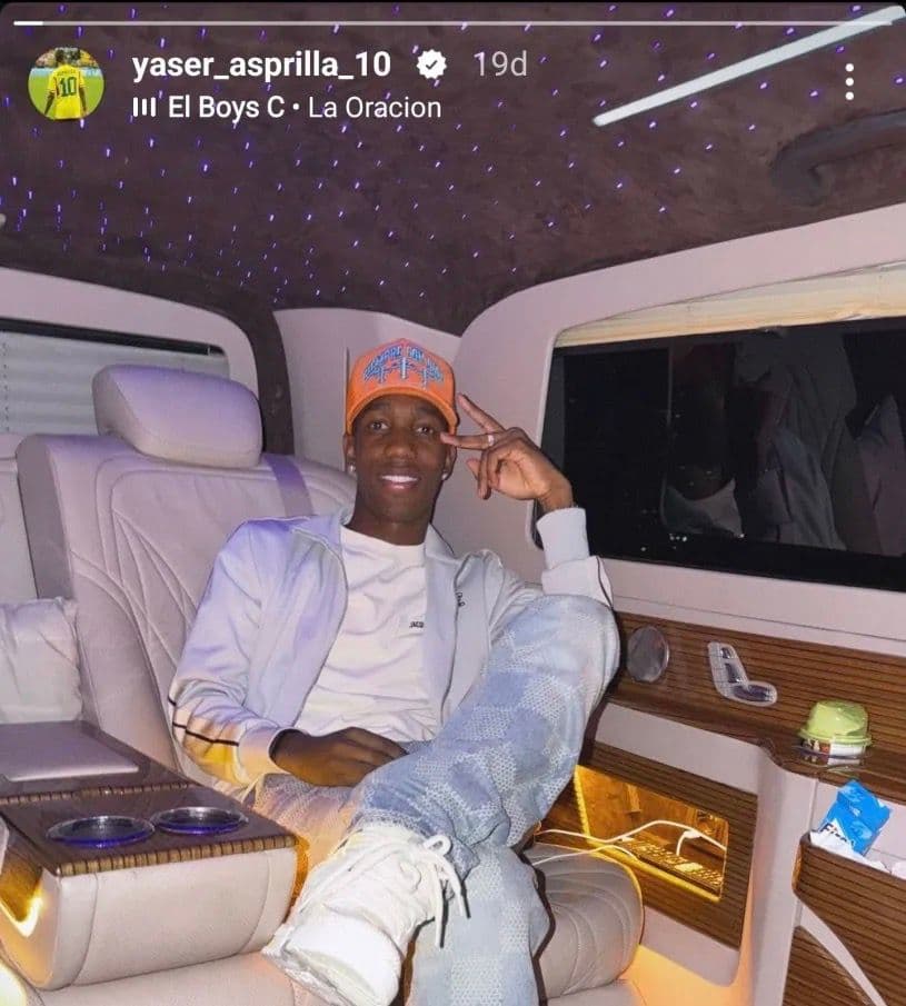 Yaser Asprilla'nın Galatasaray - Kocaelispor maçı sonrası paylaşımı