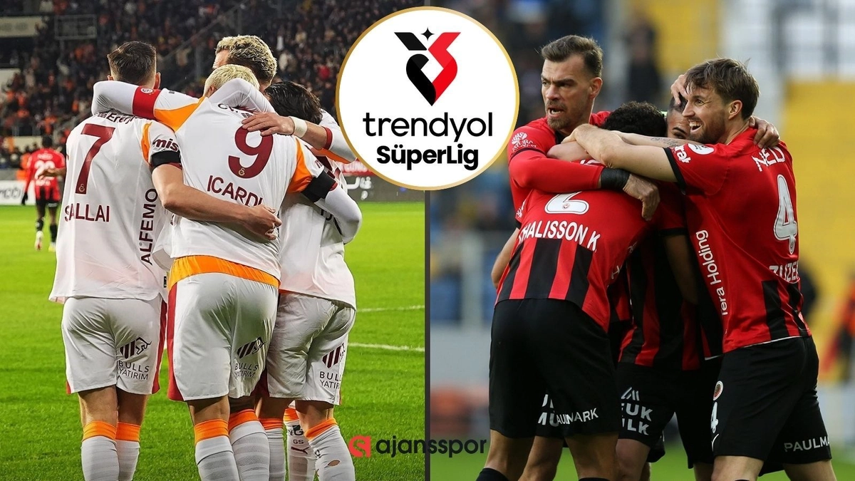 Galatasaray - Gençlerbirliği maçı ne zaman, saat kaçta ve hangi kanalda? İlk 11'ler