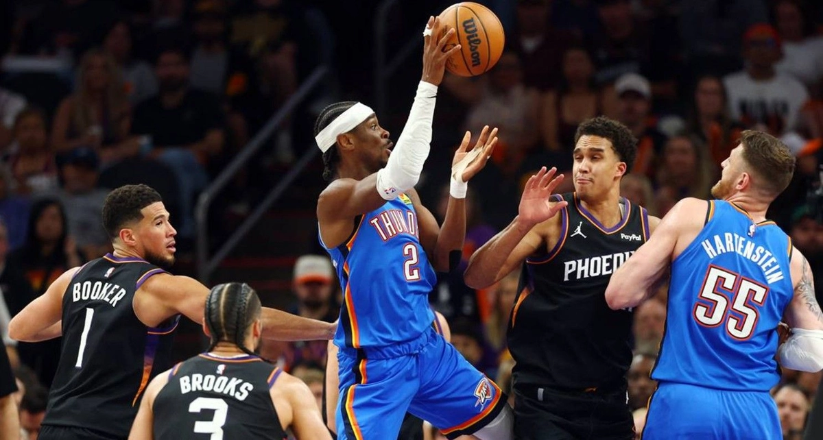 NBA play-off'larında Suns'ı 4-0'la geçen Thunder konferans yarı finaline yükseldi