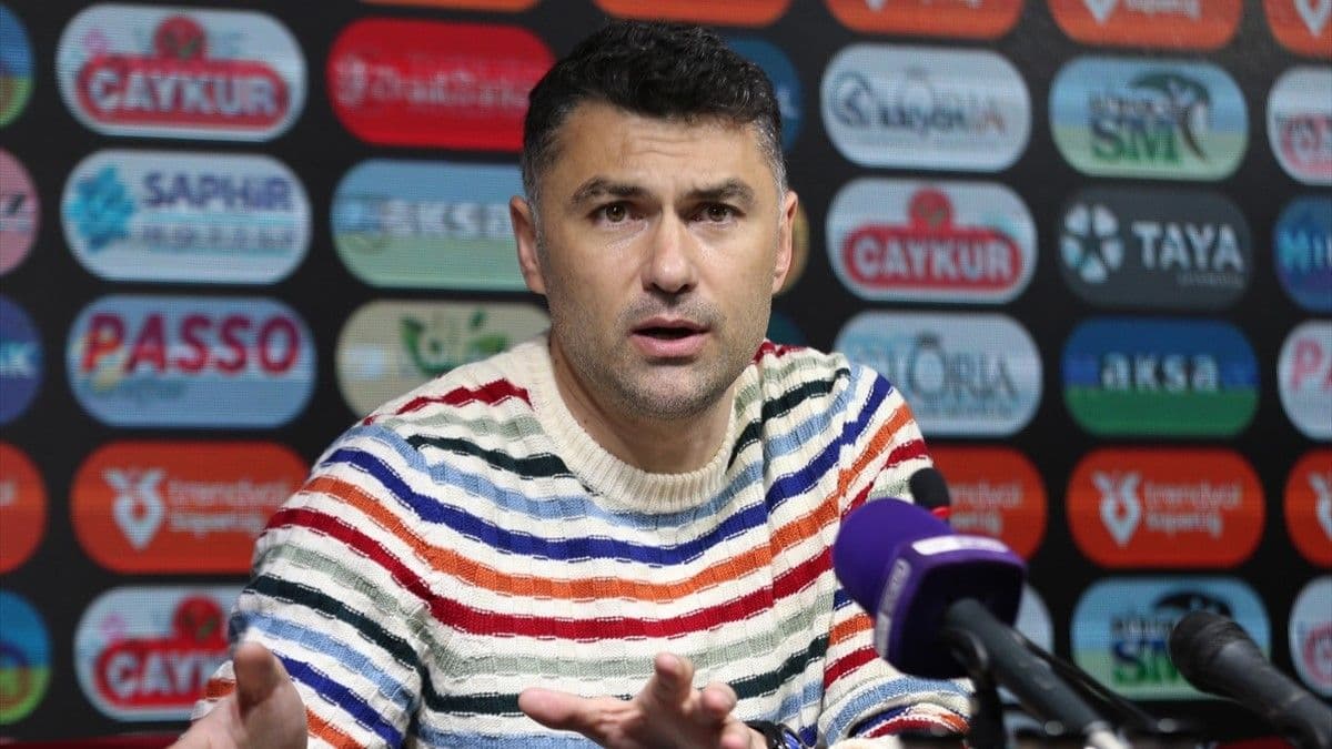 Teknik direktör Burak Yılmaz