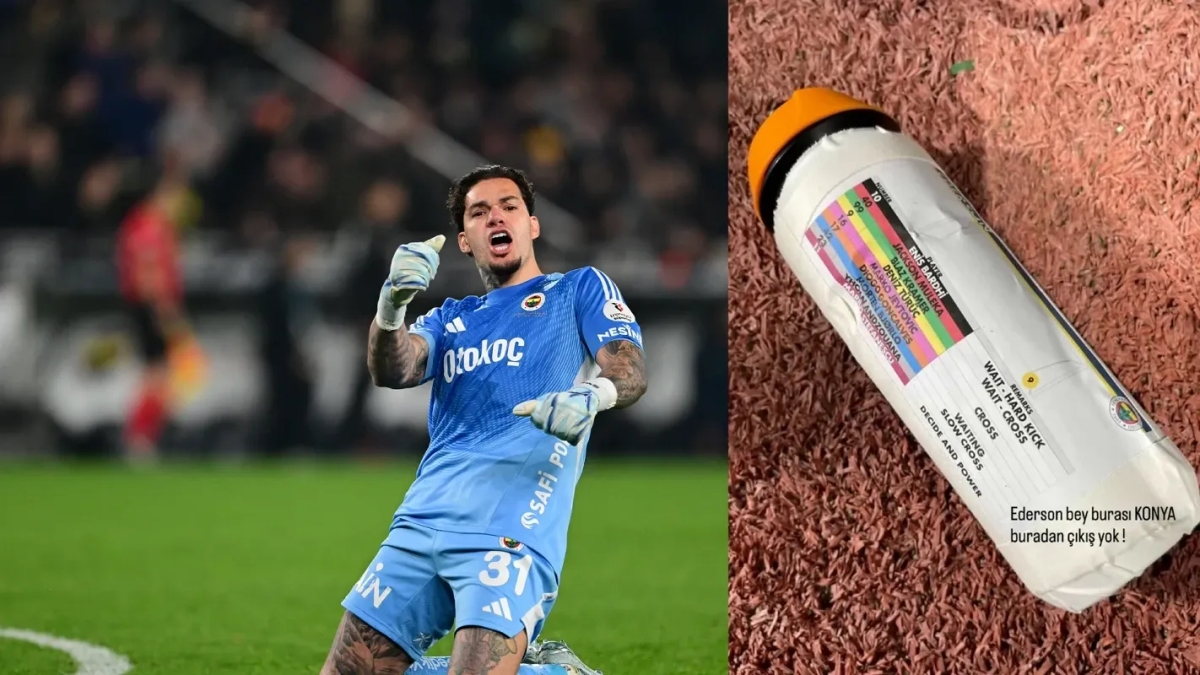 Ederson'un şişesini çalan altyapı oyuncusu paylaşım yaptı! Penaltı kağıtları...