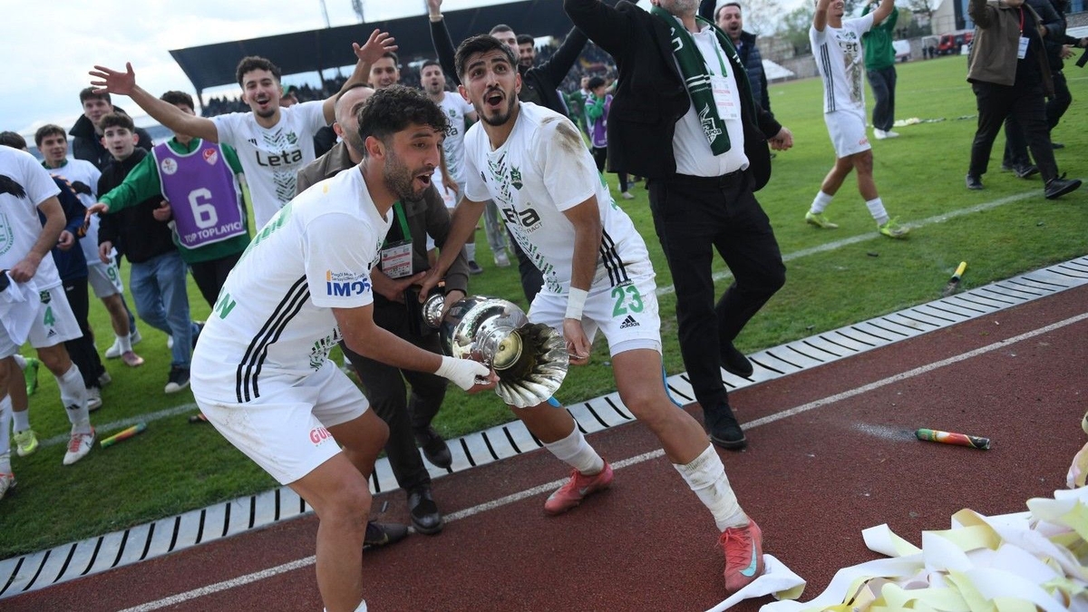 TFF 3. Lig’de son şampiyon belli oldu: İnegöl Kafkasspor 2. Lig’de