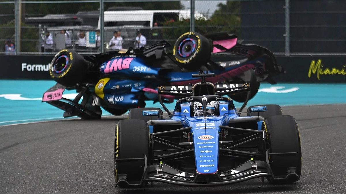 Miami GP'de Liam Lawson ile Pierre Gasly kazası: Nedeni sonradan ortaya çıktı