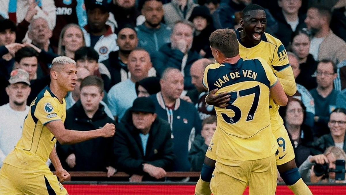 Aston Villa 1 - 2 Tottenham