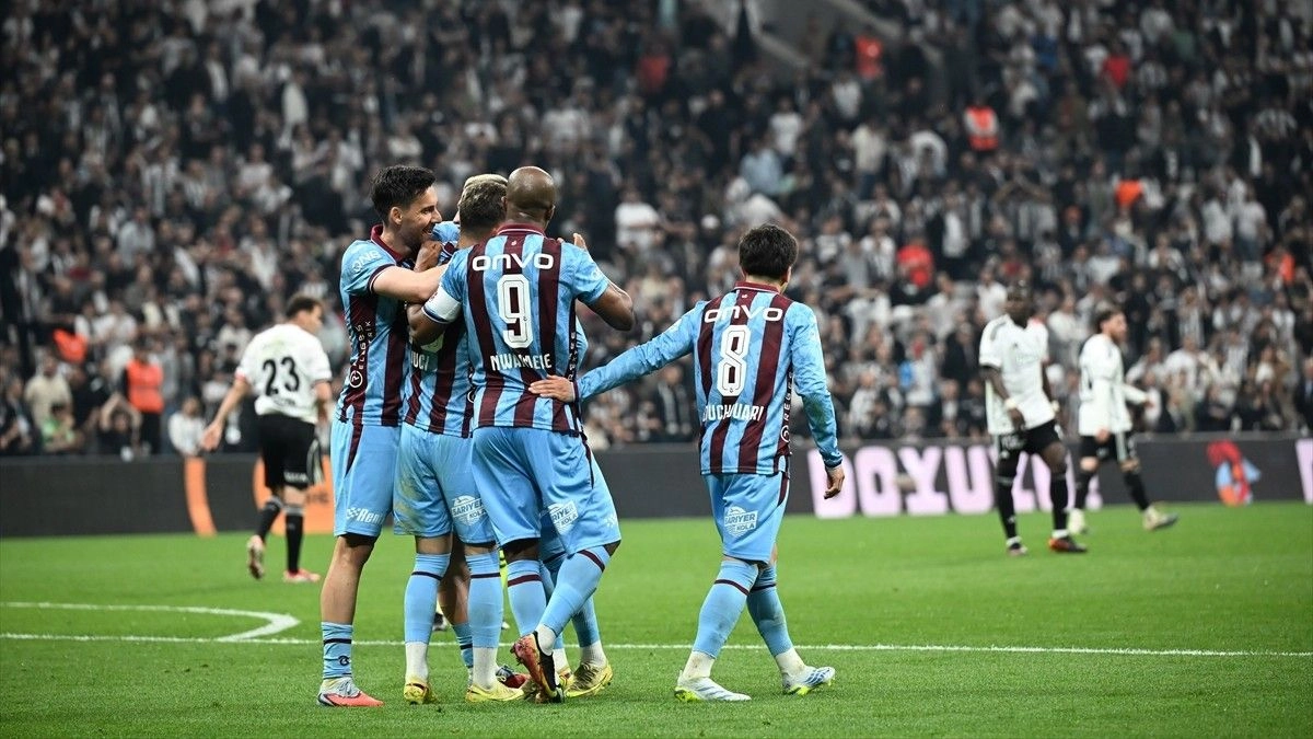 (GENİŞ ÖZET) Beşiktaş: 1 - Trabzonspor: 2 Maç Sonucu
