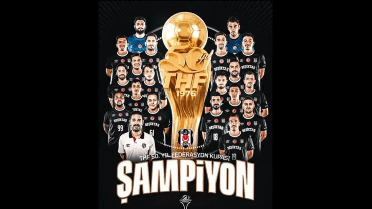 Beşiktaş, Federasyon Kupası’nda Şampiyon Oldu