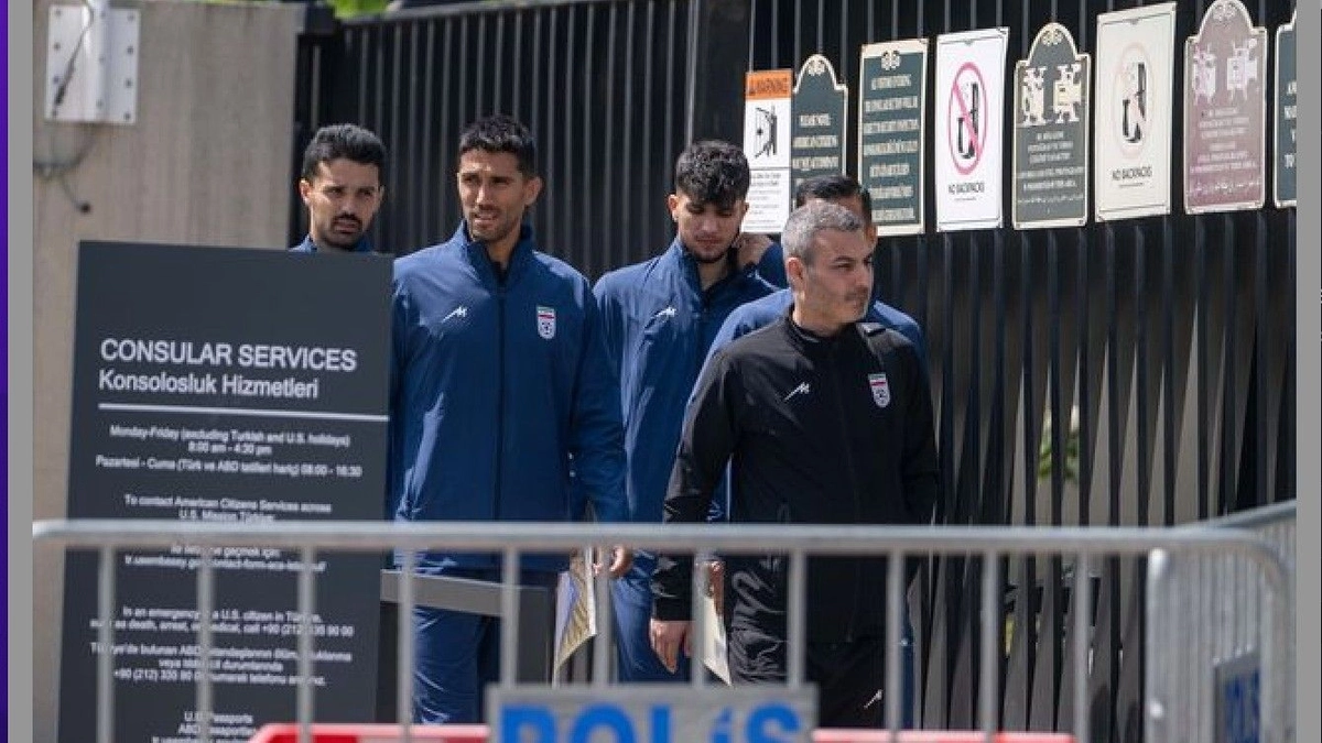 İran Milli Takımı'ndan ABD Büyükelçiliği'ne vize başvurusu