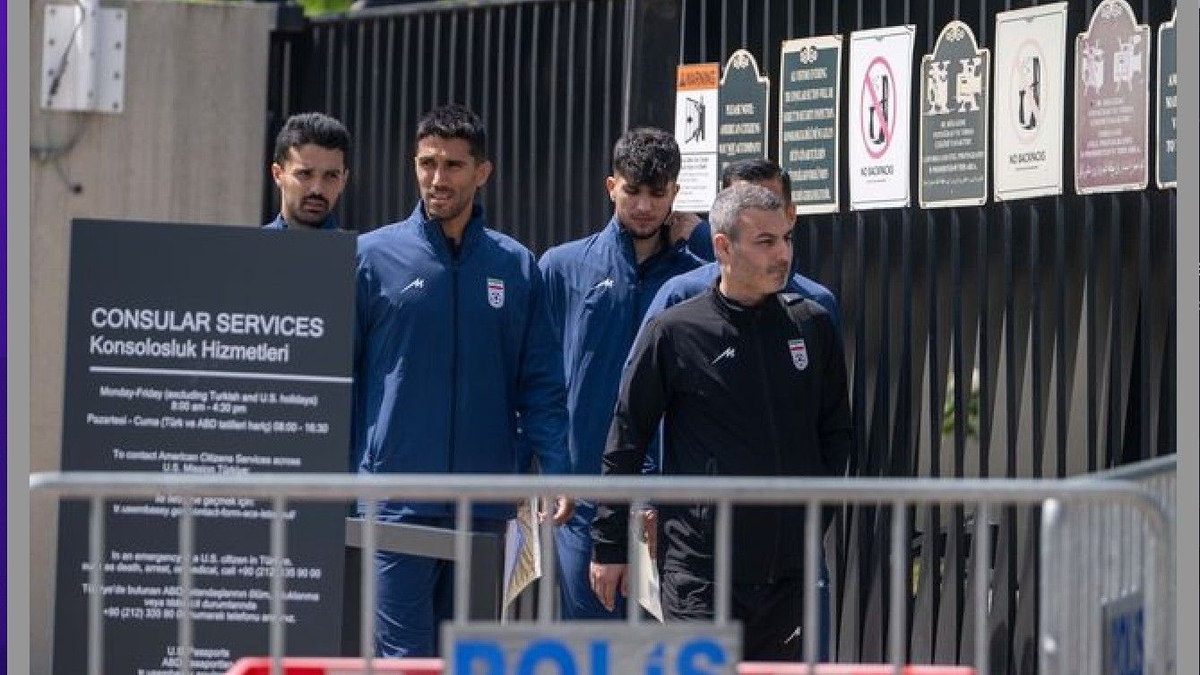 İran Milli Takımı'ndan ABD Büyükelçiliği'ne vize başvurusu