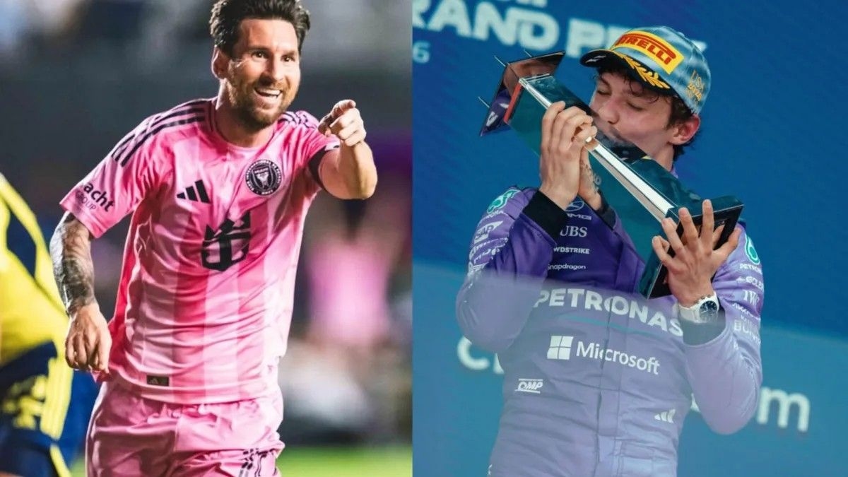 Lionel Messi'den 2026 Miami GP'yi kazanan Kimi Antonelli'ye tebrik