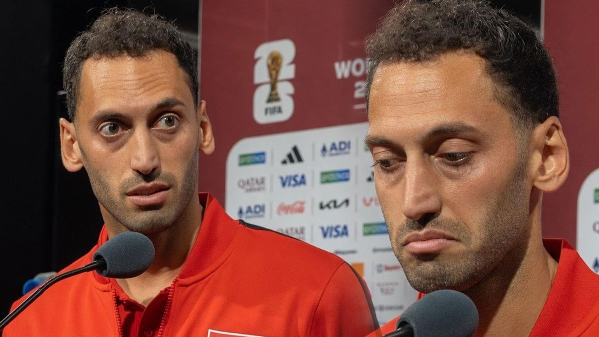 Sinirler gerildi! Hakan Çalhanoğlu ve yabancı gazeteci arasında dikkat çeken diyalog