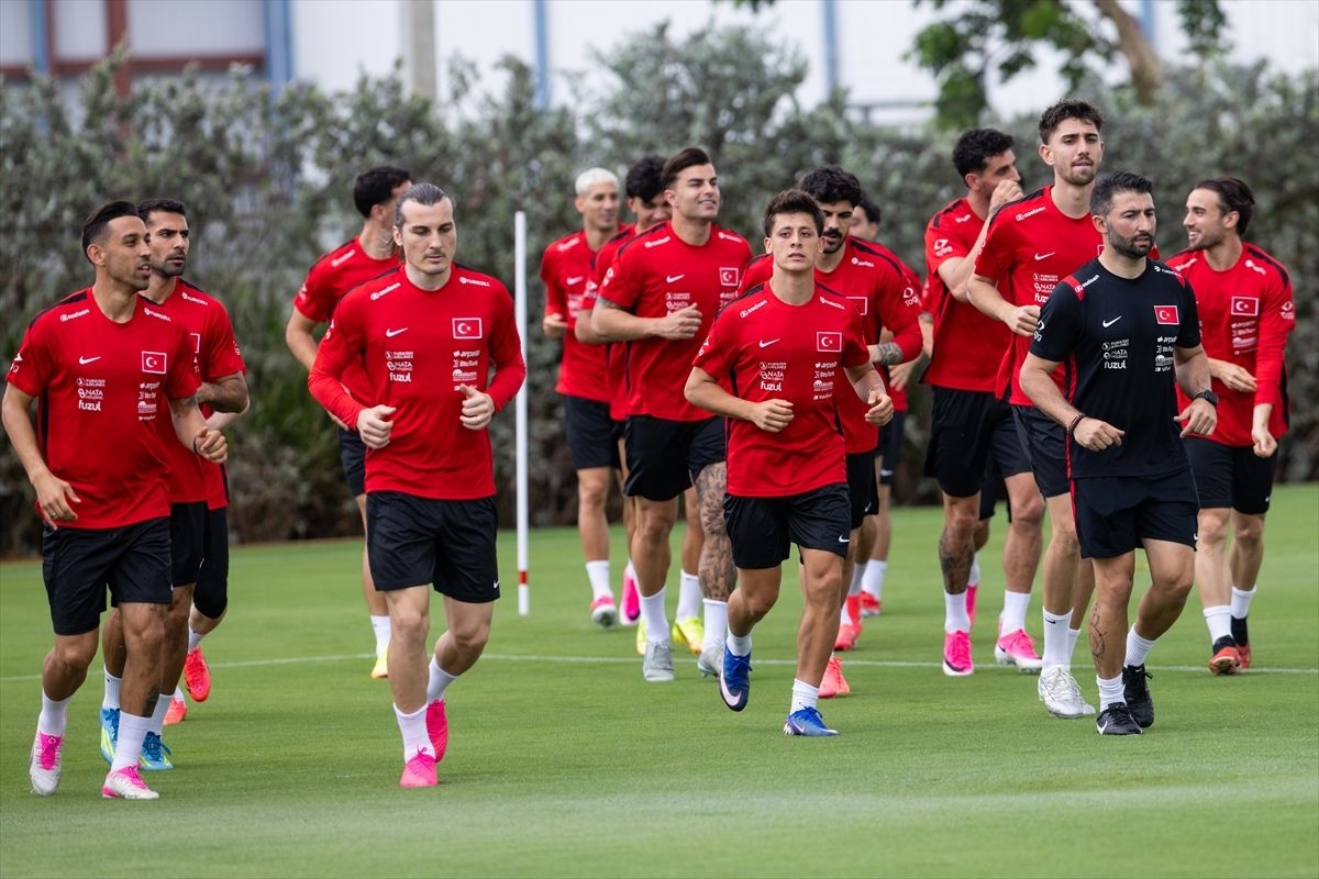 A Milli Futbol Takımı Miami'deki ilk antrenmanını yaptı