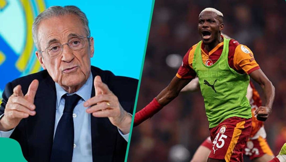 Olay iddia: Real Madrid başkan adayı Florentino Perez'in "gizemli transfer" Victor Osimhen