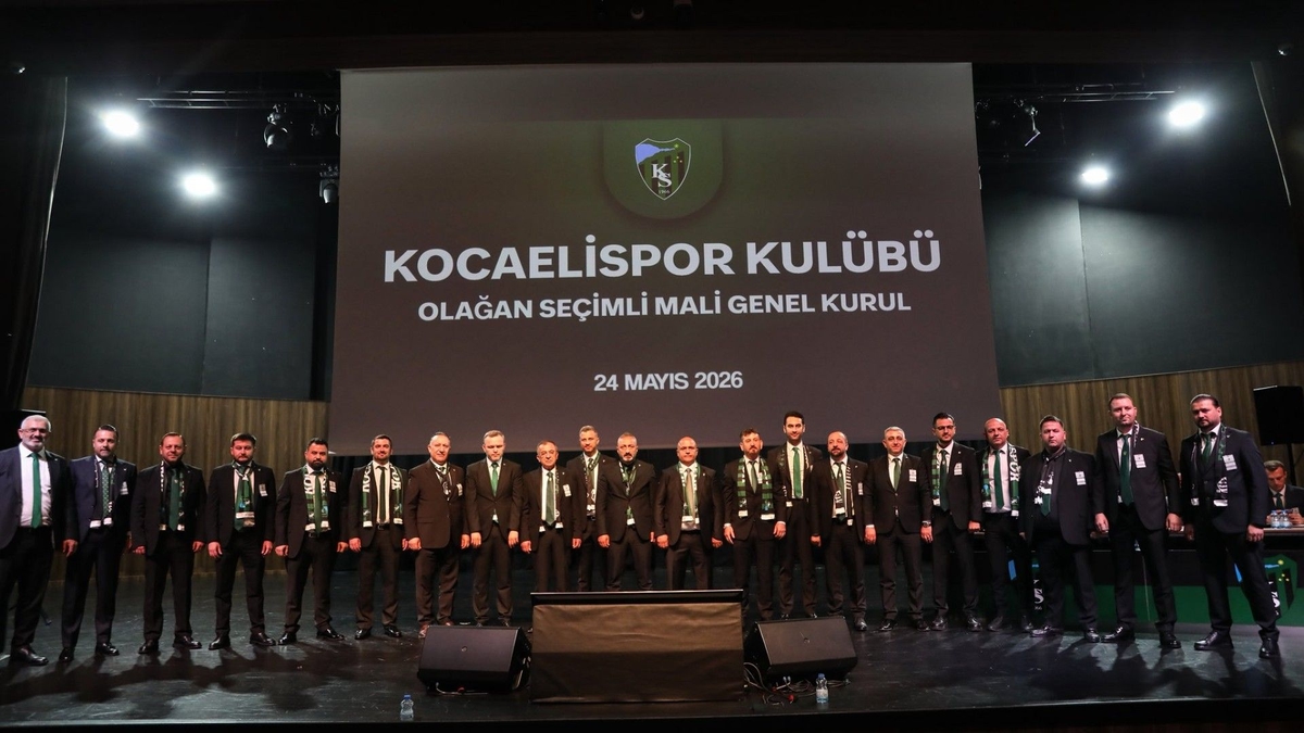 Kocaelispor'da yeni yönetim kurulu görev dağılımı belli oldu