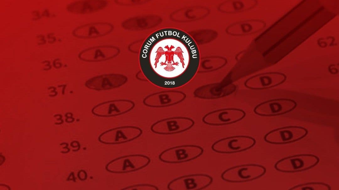 Çorum FK'nin kamp programı belli oldu