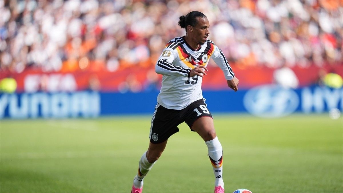 Galatasaraylı Leroy Sane'den Dünya Kupası'nda gol sevinci