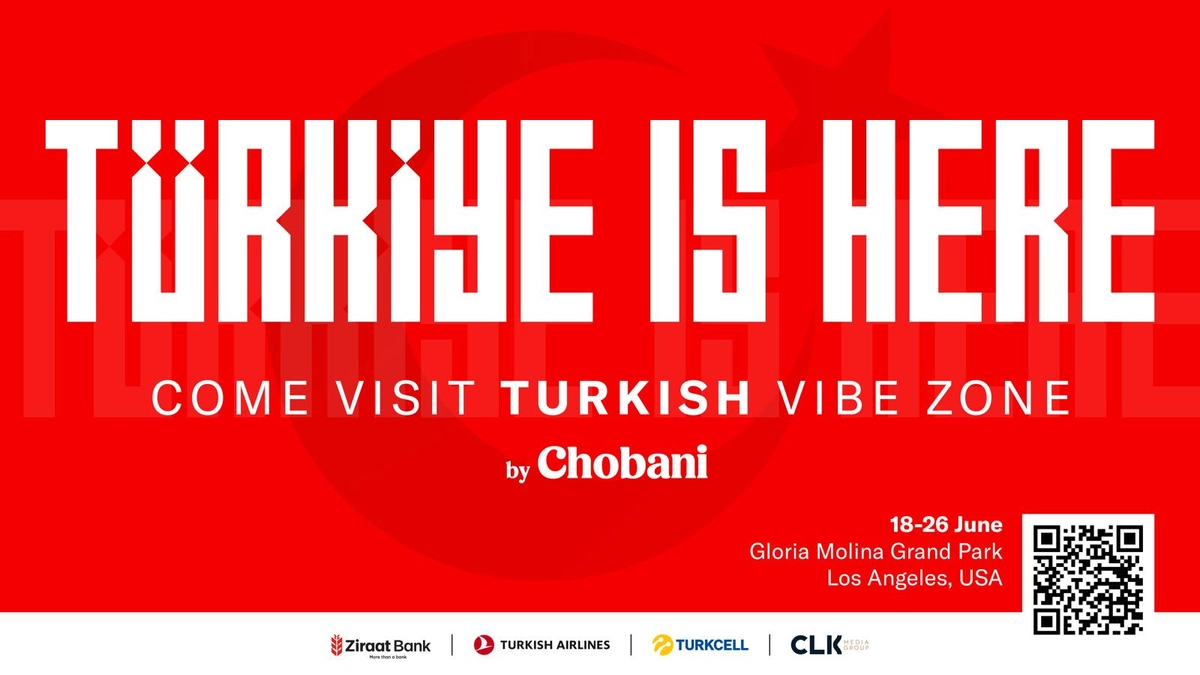 Los Angeles’ın Kalbinde Türk Esintisi: Chobani Sponsorluğundaki ''Turkish Vibe Zone” Kültür ve Eğlenceyi Buluşturuyor!''