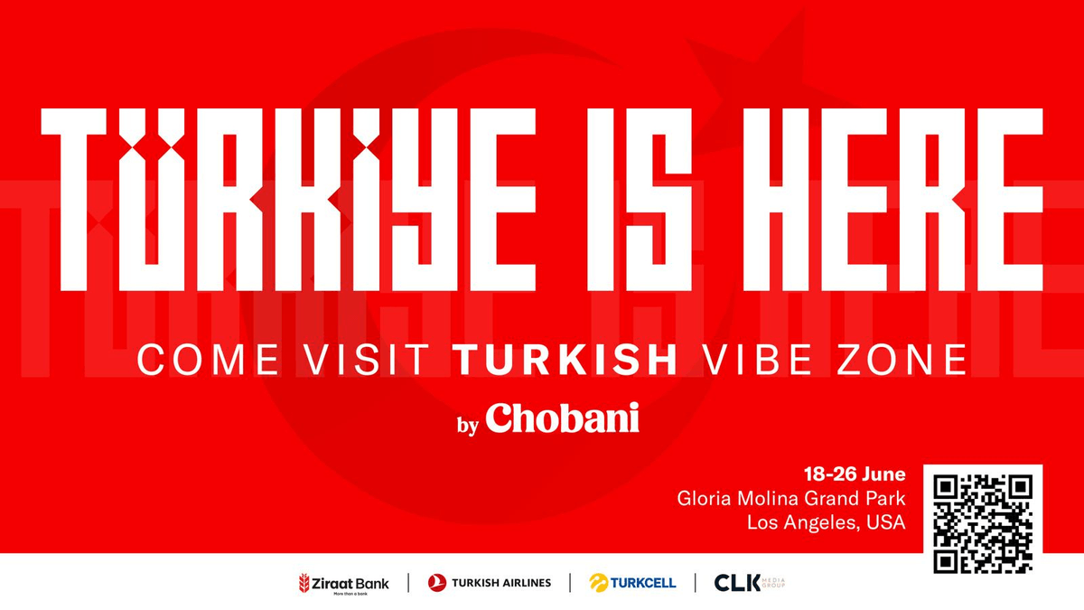 Los Angeles’ın Kalbinde Türk Esintisi: Chobani Sponsorluğundaki ''Turkish Vibe Zone” Kültür ve Eğlenceyi Buluşturuyor!''