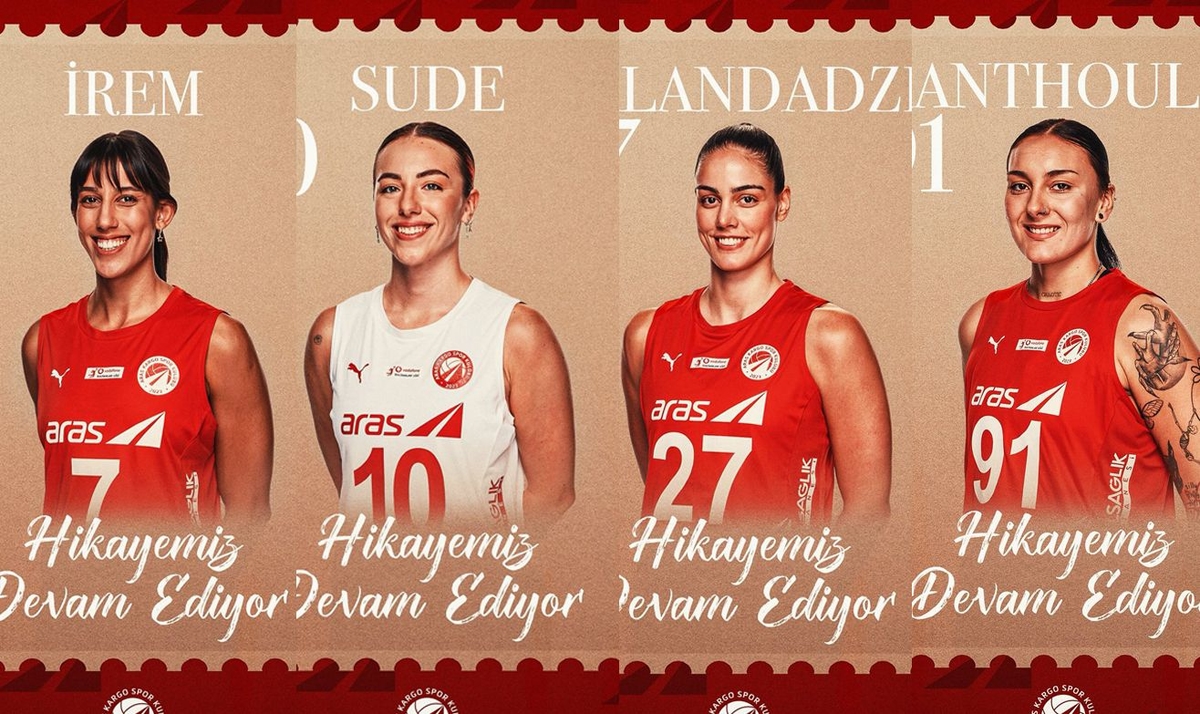 Aras Kargo iç transferde 4 oyuncusunun sözleşmesini uzattı